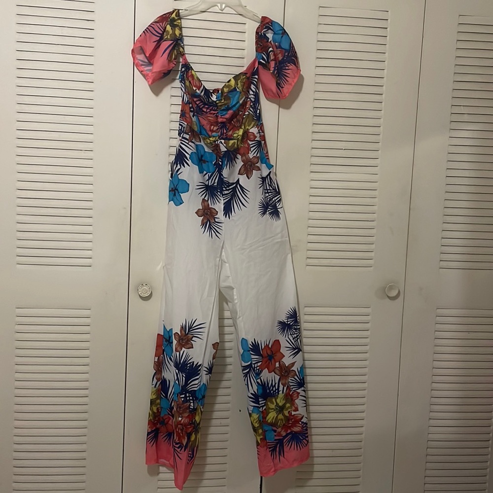 Floral jumpsuit